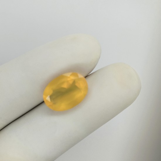 Yellow Opal  6.11 Ct Lab Tested